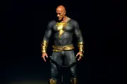 SAN DIEGO, CALIFORNIA - JULY 23: Dwayne Johnson speaks onstage at the Warner Bros. theatrical session with "Black Adam" and "Shazam: Fury of the Gods" panel during 2022 Comic Con International: San Diego at San Diego Convention Center on July 23, 2022 in San Diego, California. (Photo by Kevin Winter/Getty Images)