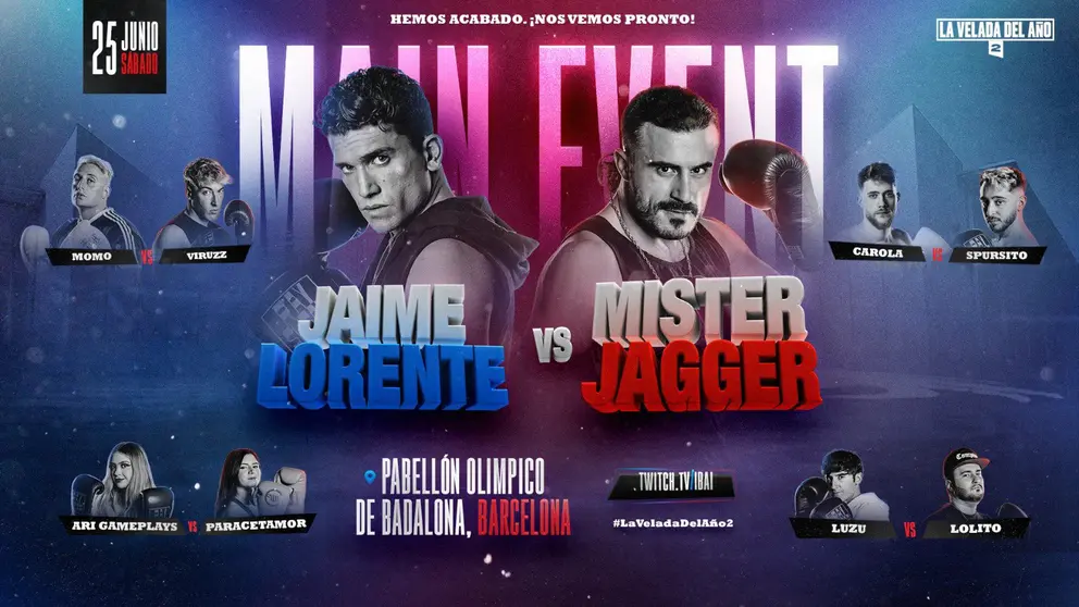 La velada del boxeo de Ibai 2