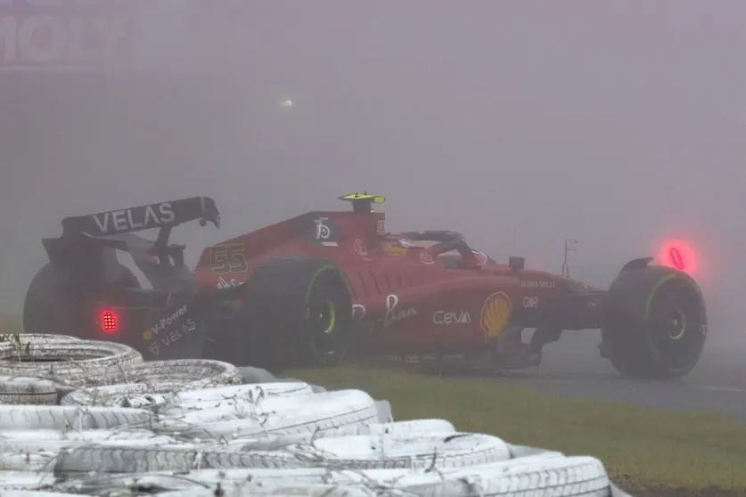 Accidente de Carlos Sainz en el GP Jap&oacute;n