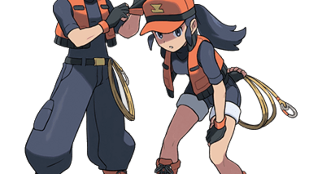 Sprite de entrenadores Ranger en Pok&eacute;mon