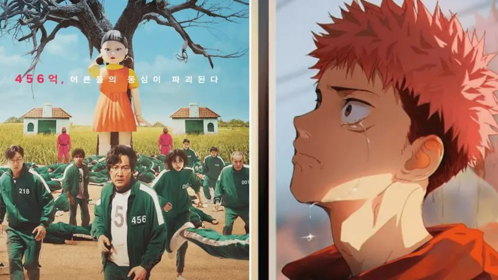 Squid Games y Jujutsu Kaisen