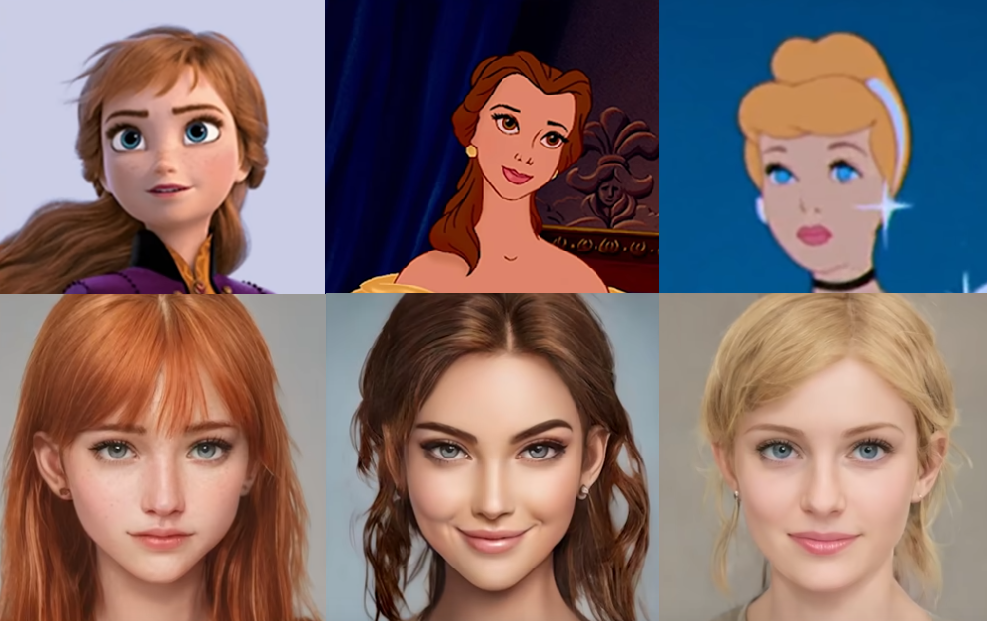 Ana, Bella y Cenicienta