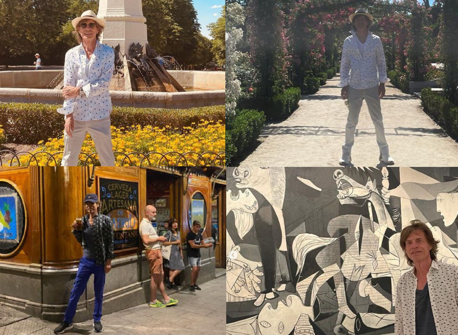Jagger en Madrid
