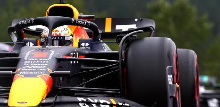 Max Verstappen al volante del Red Bull