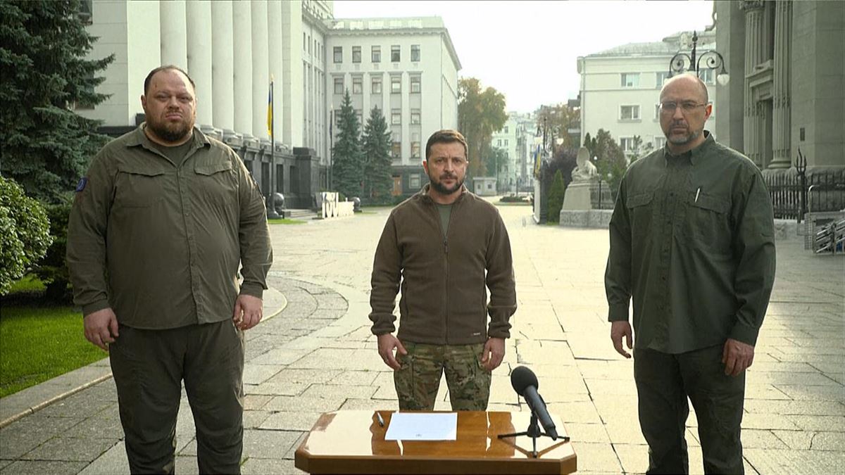 Zelenski pidiendo la anexión acelerada en la OTAN