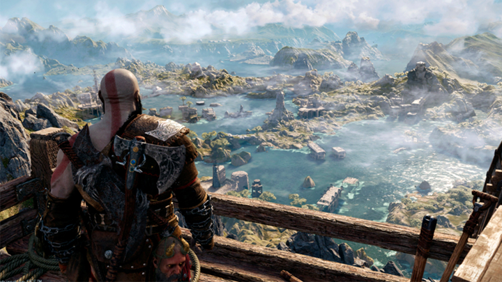El increíble paisaje de God of War
